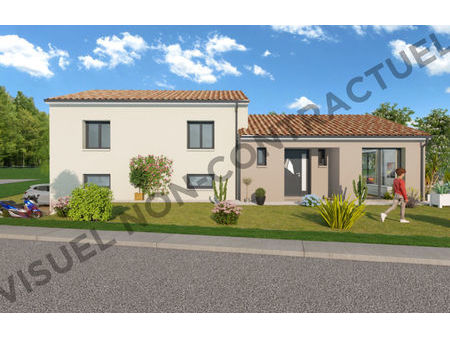vente maison à construire 4 pièces 80 m² saint-marcel-lès-valence (26320)