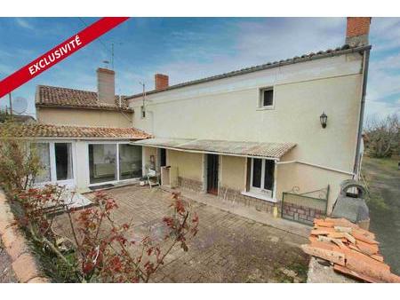 vente maison à montreuil-bellay (49260) : à vendre / 154m² montreuil-bellay