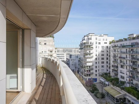 levallois - etage eleve - terrasse au septième étage d'un immeuble récent de standing  séc