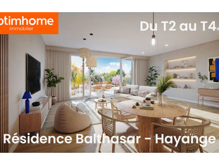 vente appartement 3 pièces 83 m² hayange (57700)