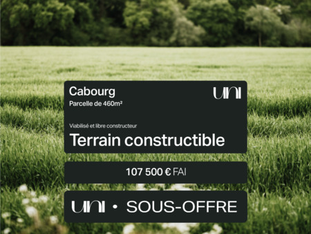 vente terrain à cabourg (14390) : à vendre / cabourg