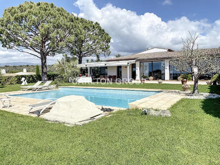 vente villa avec vue mer villeneuve-loubet : 2 490 000€ | 279m²