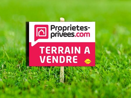 vente terrain 1877 m²