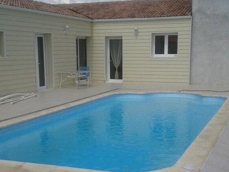 vente maison piscine à matha (17160) : à vendre piscine / 150m² matha