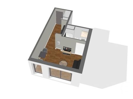appartement f1 à vendre - 1 pièce - 27 45 m2 - entrange - 57 - lorraine