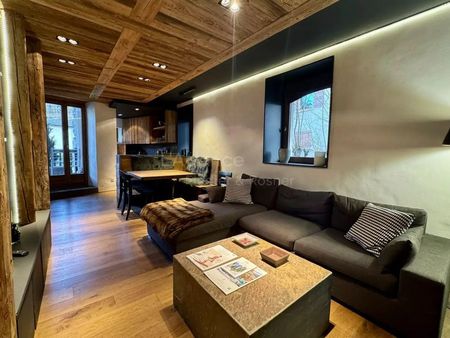 appartement de luxe de 65 m2 en location megève  auvergne-rhône-alpes