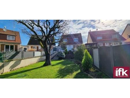 muntzenheim: belle maison 4/5 pièces avec garage   jardin arboré