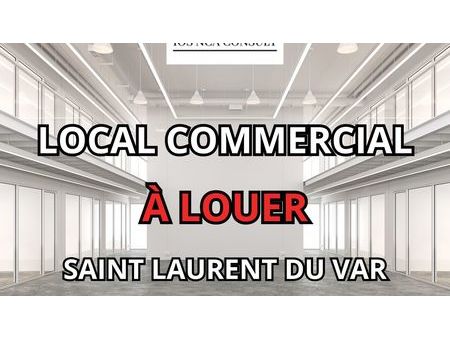 location commerce 80 m² saint-laurent-du-var (06700)