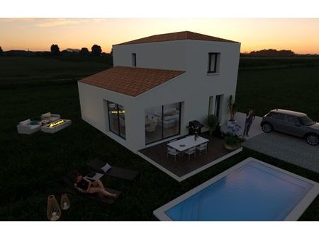 vente maison à construire 4 pièces 90 m² saint-thibéry (34630)