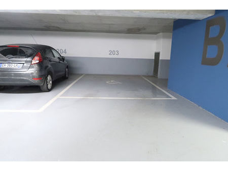 location parking sous terrain dans immeuble récent 15 rue des rosiers saint-ouen (93400)