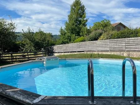 vente maison piscine à oyeu (38690) : à vendre piscine / 146m² oyeu