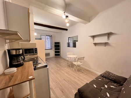 location appartement 1 pièces 20m2 aix-en-provence 13100 - 580 € - surface privée