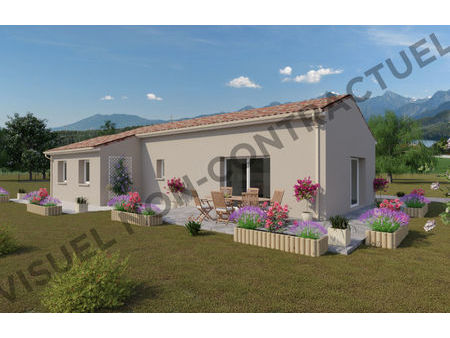 vente maison à construire 3 pièces 80 m² beaumont-lès-valence (26760)