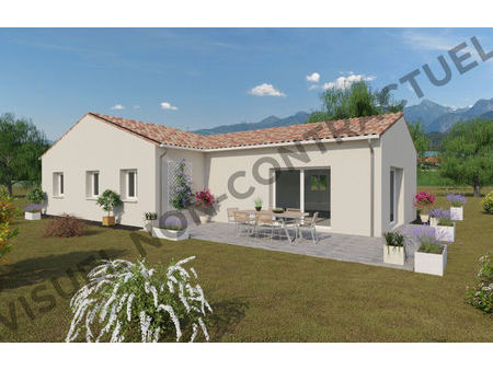 vente maison à construire 4 pièces 100 m² beaumont-lès-valence (26760)