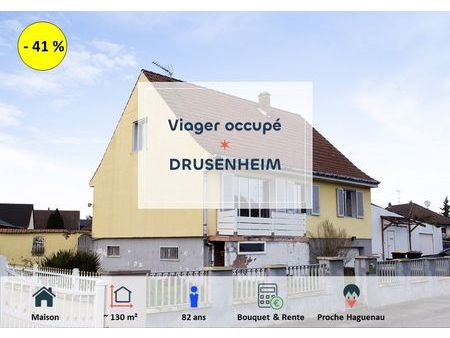 opportunité d’investissement : maison de 130 m² à drusenheim