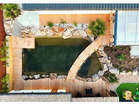 maison plain-pied de 2022  4 chambres  piscine naturelle