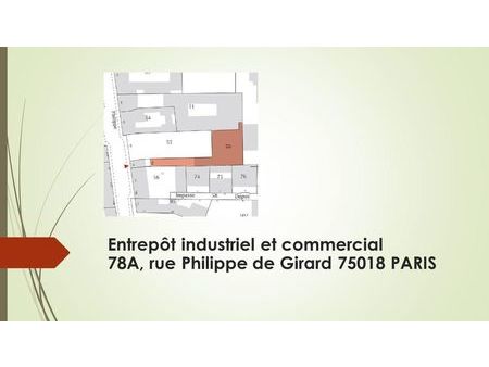 immeuble de rapport 1125 m² paris 18e arrondissement