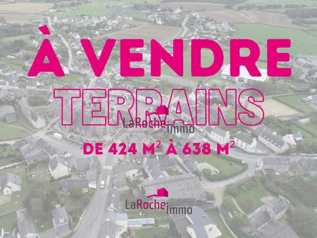vente terrain à lanhouarneau (29430) : à vendre / 424m² lanhouarneau