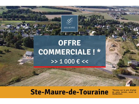 vente terrain à sainte-maure-de-touraine (37800) : à vendre / 563m² sainte-maure-de-tourai