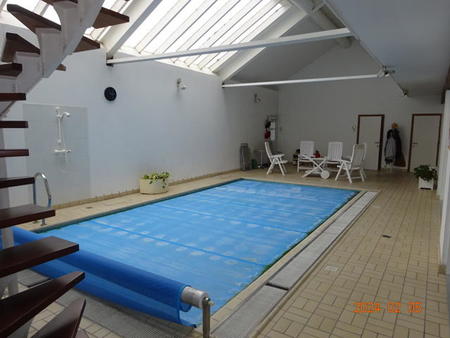 maison 7 ch + 1 studio - 424 m2 - piscine-tennis - 4 garages