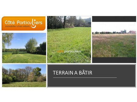 proche de pontivy  terrain à bâtir de 1100m2