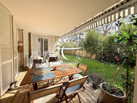 appartement 5 pieces 3 chambres 147 m² terrasse et jardin priva