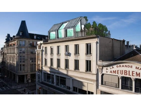 appartement de prestige en vente à reims : incroyable toit terrasse de 200m2 avec suréléva
