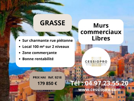 local commercial - 100m² - grasse