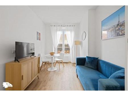 4372 - appartement - 2 pièces - 25 m² - paris (75) - metro charonne
