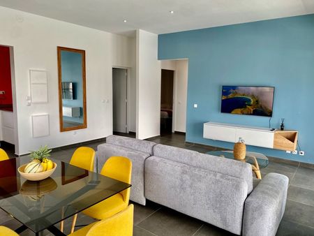 élégant appartement de 71 m² avec balcon - calme campagnard et plages à proximité