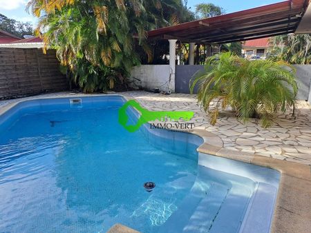 immo-vert | villa individuelle t4  piscine  rémire-montjoly
