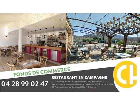 fonds de commerce restaurant 395 m²