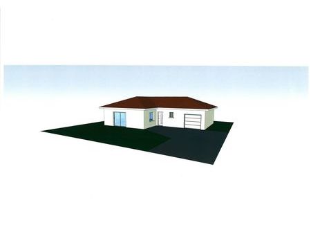 maison plain pied de 90m² + garage de 21m²