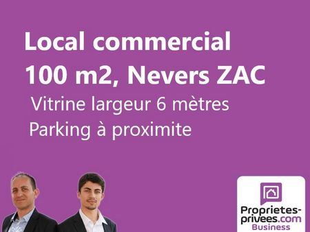 local commercial 100 m²