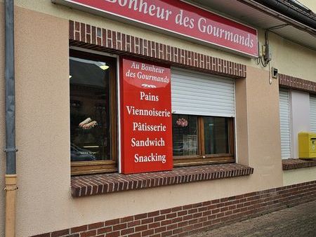 boulangerie  fond de commerce  pâtisserie 45 m² berteaucourt-les-dames