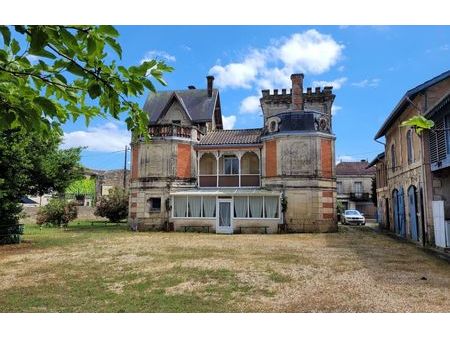 vente maison 18 pièces 470 m² saint-christoly-de-blaye (33920)