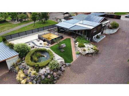 vente  maison type chalet  5 pièces  110 m2 env  terrain de 12 ares env  piscine ...