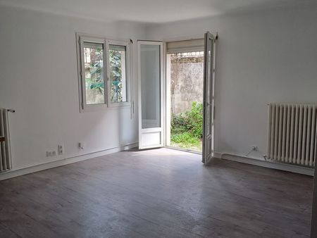 appartement type f2 – 45 m² - jardin - cave
