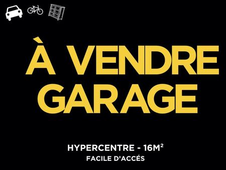 garage 16m2 - hypercentre