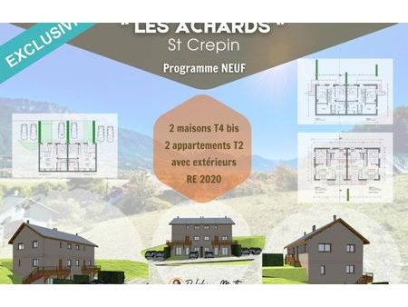 vente maison 4 pièces 98 m² saint-crépin (05600)