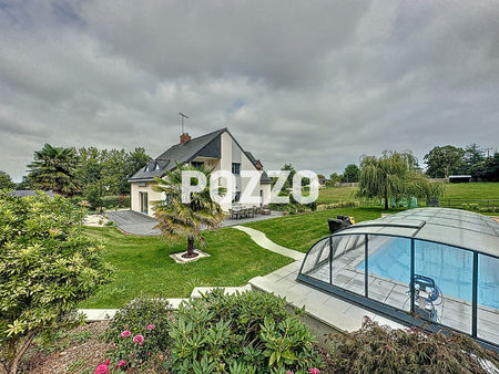 a vendre - maison 10 pièce(s) 215 m² - piscine - bois - terrain de 13960 m²
