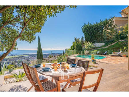 vente villa avec vue mer mandelieu-la-napoule : 1 850 000€ | 327m²