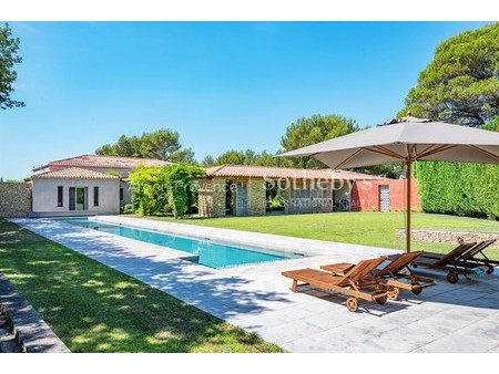 exclusivité - aix-en-provence - puyricard - maison contemporaine - plain-pied - 275 m² - t