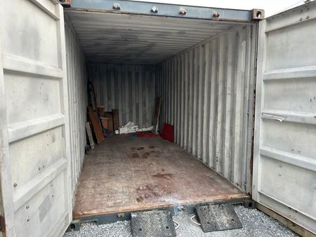 box container 20 pied