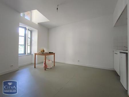 location appartement eymoutiers (87120) 1 pièce 21.31m²  380€