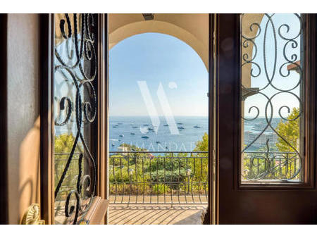 vente villa avec vue mer roquebrune-cap-martin : 3 900 000€ | 178m²