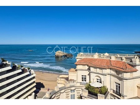 a vendre appartement biarritz quartier imperial vue mer exclusivité - appartement d'une su