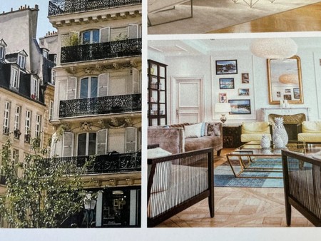 monnaie  paris 6th- 3 bedrooms apartment- huge reception and breathtaking view 3-bedroom a
