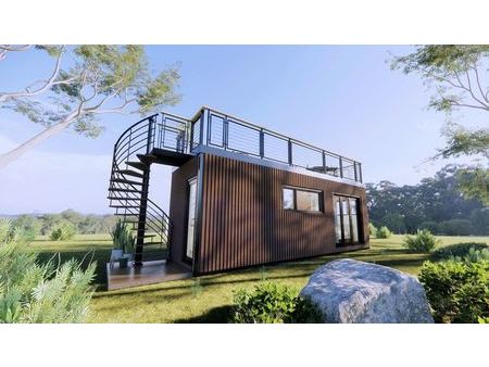 mini maison - tiny house - luxe - transportable - 20m2 - extension - famille location