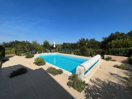 magnifique villa avec piscine - vue sur les alberes - montes
